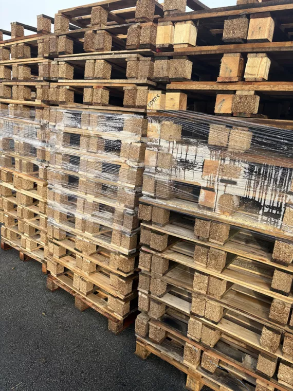 Prestataire pour réparation de palettes en bois d'occasion, Arras, Arras Palettes